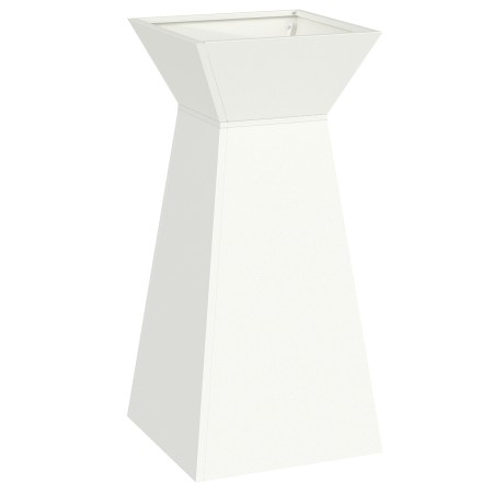 Soporte para Plantas Blanco Plástico Mediano Detalles decorativos by , Pots and planters - Ref: Foro24-873840, Price: 74,48 €...
