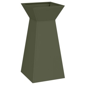 Soporte para Plantas Verde Oliva Metal 35 x 35 x 73 cm Maceteros by , Pots and planters - Ref: Foro24-873844, Price: 74,48 €,...