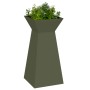 Soporte para Plantas Verde Oliva Metal 35 x 35 x 73 cm Maceteros by , Pots and planters - Ref: Foro24-873844, Price: 74,48 €,...