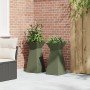 Juego de Soportes para Plantas Verde Oliva Metal 35 x 35 x 73 cm | Foro24.es | Tu tienda online para hogar, jardín y más Foro24.es