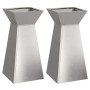 Soporte para Plantas Acero Inoxidable 35 x 35 x 73 cm von , Töpfe und Pflanzgefäße - Ref: Foro24-873847, Preis: 169,64 €, Rab...