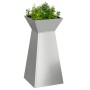Soporte para Macetero Acero galvanizado 35 x 35 x 73 cm | Foro24.es | Tu tienda online para hogar, jardín y más Foro24.es