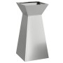 Maceteros de metal Acero galvanizado 35 x 35 x 73 cm by , Pots and planters - Ref: Foro24-873849, Price: 89,42 €, Discount: %