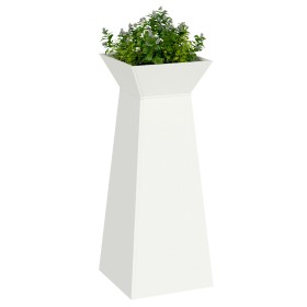 Soporte para Plantas en Forma de Cono Blanco Plástico Grande de , Maceteros y jardineras - Ref: Foro24-873855, Precio: 159,01...