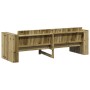 Sofá de jardín de 3 plazas 185.5x60x62 cm Madera de pino tratado | Foro24.es | Tu tienda online para hogar, jardín y más Foro24.es