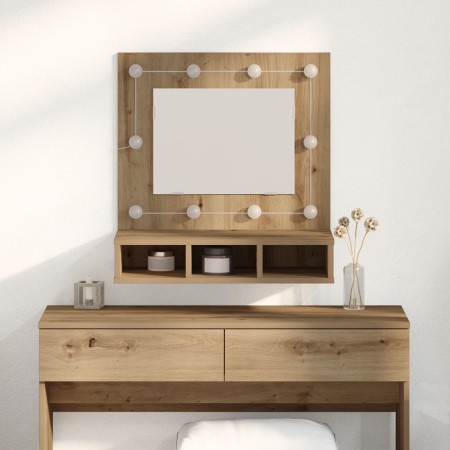 Unidad de tocador con espejo Rojo Artisan MDF, Vidrio | Foro24.es | Tu tienda online para hogar, jardín y más Foro24.es