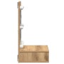 Unidad de tocador con espejo Rojo Artisan MDF, Vidrio | Foro24.es | Tu tienda online para hogar, jardín y más Foro24.es
