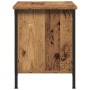 Centro de Entretenimiento Madera Vieja Tablero de partículas, metal | Foro24.es | Tu tienda online para hogar, jardín y más Foro24.es