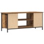 Centro de Entretenimiento Madera Vieja Tablero de partículas, metal | Foro24.es | Tu tienda online para hogar, jardín y más Foro24.es