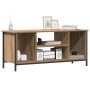 Soporte para TV Roble Artesanal Madera engineered, Metal | Foro24.es | Tu tienda online para hogar, jardín y más Foro24.es