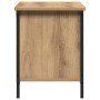 Soporte para TV Roble Artesanal Madera engineered, Metal | Foro24.es | Tu tienda online para hogar, jardín y más Foro24.es