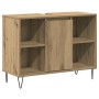 Unidad de Tocador de Baño Roble Artesanal Madera Elaborada Mediano | Foro24.es | Tu tienda online para hogar, jardín y más Foro24.es