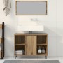 Unidad de Tocador de Baño Roble Artesanal Madera Elaborada Mediano | Foro24.es | Tu tienda online para hogar, jardín y más Foro24.es