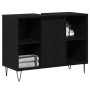 Tocador de Roble Negro Roble Negro MDF Mediano | Foro24.es | Tu tienda online para hogar, jardín y más Foro24.es