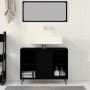 Tocador de Roble Negro Roble Negro MDF Mediano | Foro24.es | Tu tienda online para hogar, jardín y más Foro24.es