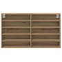 Vitrine Cabinet Artisan Roble 100x15x58 cm Madera Elaborada | Foro24.es | Tu tienda online para hogar, jardín y más Foro24.es