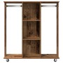 Armario con ruedas en madera antigua 102x38x110 cm en madera contrachapada | Foro24.es | Tu tienda online para hogar, jardín y más Foro24.es