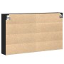 Armario Vitrine Negro Roble 100x15x58 cm Madera Elaborada de , Estantes y estanterías - Ref: Foro24-873906, Precio: 66,60 €, ...