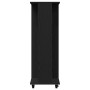 Armario con Ruedas de Roble Negro 102x38x110 cm de Madera Elaborada | Foro24.es | Tu tienda online para hogar, jardín y más Foro24.es