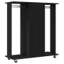 Armario con Ruedas de Roble Negro 102x38x110 cm de Madera Elaborada | Foro24.es | Tu tienda online para hogar, jardín y más Foro24.es