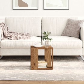 Mesa de Café Madera Vieja Madera Recuperada Sólida 32 x 32 x 30 cm de , Mesas de centro - Ref: Foro24-873910, Precio: 24,55 €