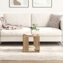 Mesa de Café Roble Artesanal Madera de Roble Macizo 32 x 32 x 30 cm | Foro24.es | Tu tienda online para hogar, jardín y más Foro24.es