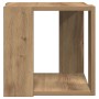 Mesa de Café Roble Artesanal Madera de Roble Macizo 32 x 32 x 30 cm | Foro24.es | Tu tienda online para hogar, jardín y más Foro24.es
