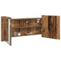 Gabinete Espejo LED Madera Vieja 100x12x45 cm | Foro24.es | Tu tienda online para hogar, jardín y más Foro24.es