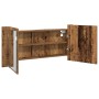 Gabinete Espejo LED Madera Vieja 100x12x45 cm | Foro24.es | Tu tienda online para hogar, jardín y más Foro24.es