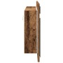 Gabinete Espejo LED Madera Vieja 100x12x45 cm | Foro24.es | Tu tienda online para hogar, jardín y más Foro24.es