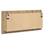 Gabinete de Espejo Roble Artesanal 100x12x45 cm Madera Robusta | Foro24.es | Tu tienda online para hogar, jardín y más Foro24.es