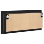 Gabinete Espejo LED Roble Negro 100x12x45 cm Madera Ingenierizada von , Badezimmerwaschtische - Ref: Foro24-875044, Preis: 95...