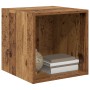Gabinetes de Pared 2 pcs Madera Vieja 37x37x37 cm Madera Elaborada by , Shelves and shelves - Ref: Foro24-875073, Price: 62,2...