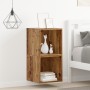 Gabinetes de Pared 2 pcs Madera Vieja 37x37x37 cm Madera Elaborada by , Shelves and shelves - Ref: Foro24-875073, Price: 62,2...