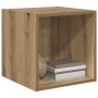 Armarios de Pared 2 pcs Roble Artesanal 37x37x37 cm Madera Ingenierizada von , Regale und Regale - Ref: Foro24-875075, Preis:...