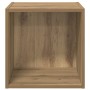 Armarios de Pared 2 pcs Roble Artesanal 37x37x37 cm Madera Ingenierizada von , Regale und Regale - Ref: Foro24-875075, Preis:...
