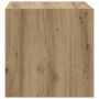 Armarios de Pared 2 pcs Roble Artesanal 37x37x37 cm Madera Ingenierizada von , Regale und Regale - Ref: Foro24-875075, Preis:...