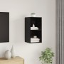 Mueble para TV montado en la pared Roble Negro 37x37x72 cm Madera Técnica von , TV-Möbel - Ref: Foro24-875080, Preis: 57,84 €...