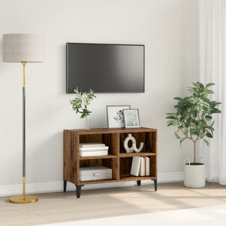 Unidad de entretenimiento rústica Madera envejecida by , TV Furniture - Ref: Foro24-875110, Price: 51,90 €, Discount: %