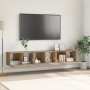 Juego de Muebles para TV Roble Artesanal MDF, Chapa Mediano by , TV Furniture - Ref: Foro24-875169, Price: 97,57 €, Discount: %