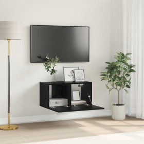 Set de Mueble para TV Roble Negro Madera elaborada Mediano von , TV-Möbel - Ref: Foro24-875170, Preis: 49,04 €, Rabatt: %