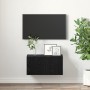 Set de Mueble para TV Roble Negro Madera elaborada Mediano von , TV-Möbel - Ref: Foro24-875170, Preis: 49,04 €, Rabatt: %