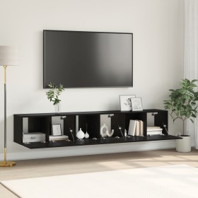 Conjunto de Cabinete para TV Roble Negro Madera Elaborada Mediano von , TV-Möbel - Ref: Foro24-875172, Preis: 115,14 €, Rabat...