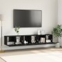 Conjunto de Cabinete para TV Roble Negro Madera Elaborada Mediano von , TV-Möbel - Ref: Foro24-875172, Preis: 115,14 €, Rabat...