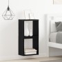 Estantes de pared Roble Negro MDF 26 x 15 x 26 cm by , Shelves and shelves - Ref: Foro24-875180, Price: 25,47 €, Discount: %