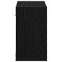 Estantes de pared Roble Negro MDF 26 x 15 x 26 cm by , Shelves and shelves - Ref: Foro24-875180, Price: 25,47 €, Discount: %