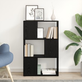 Centro de Entretenimiento Roble Negro Madera Elaborada by , TV Furniture - Ref: Foro24-875193, Price: 57,50 €, Discount: %