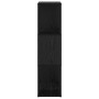 Centro de Entretenimiento Roble Negro Madera Elaborada by , TV Furniture - Ref: Foro24-875193, Price: 57,50 €, Discount: %