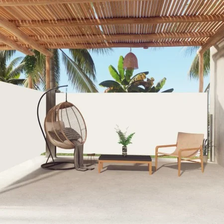 Cream retractable side awning 160x600 cm by vidaXL, Umbrellas - Ref: Foro24-317995, Price: 93,53 €, Discount: %