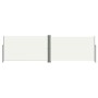 Toldo lateral retráctil crema 160x600 cm de vidaXL, Sombrillas - Ref: Foro24-317995, Precio: 94,85 €, Descuento: %